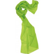 Foulard 100% poliester tipo seda,50 x 180cms, verde pistacho(claro)